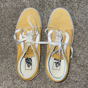 Yellow women’s vans